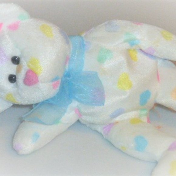 2001 TY Beanie Baby KISSME Ty Valentines Day Kiss Me Bear Vintage TY Bear - Picture 2 of 9